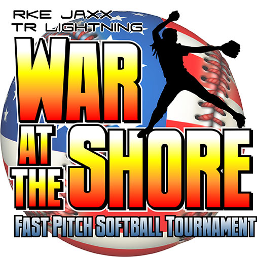 2025 War at the Shore Info Wall Softball